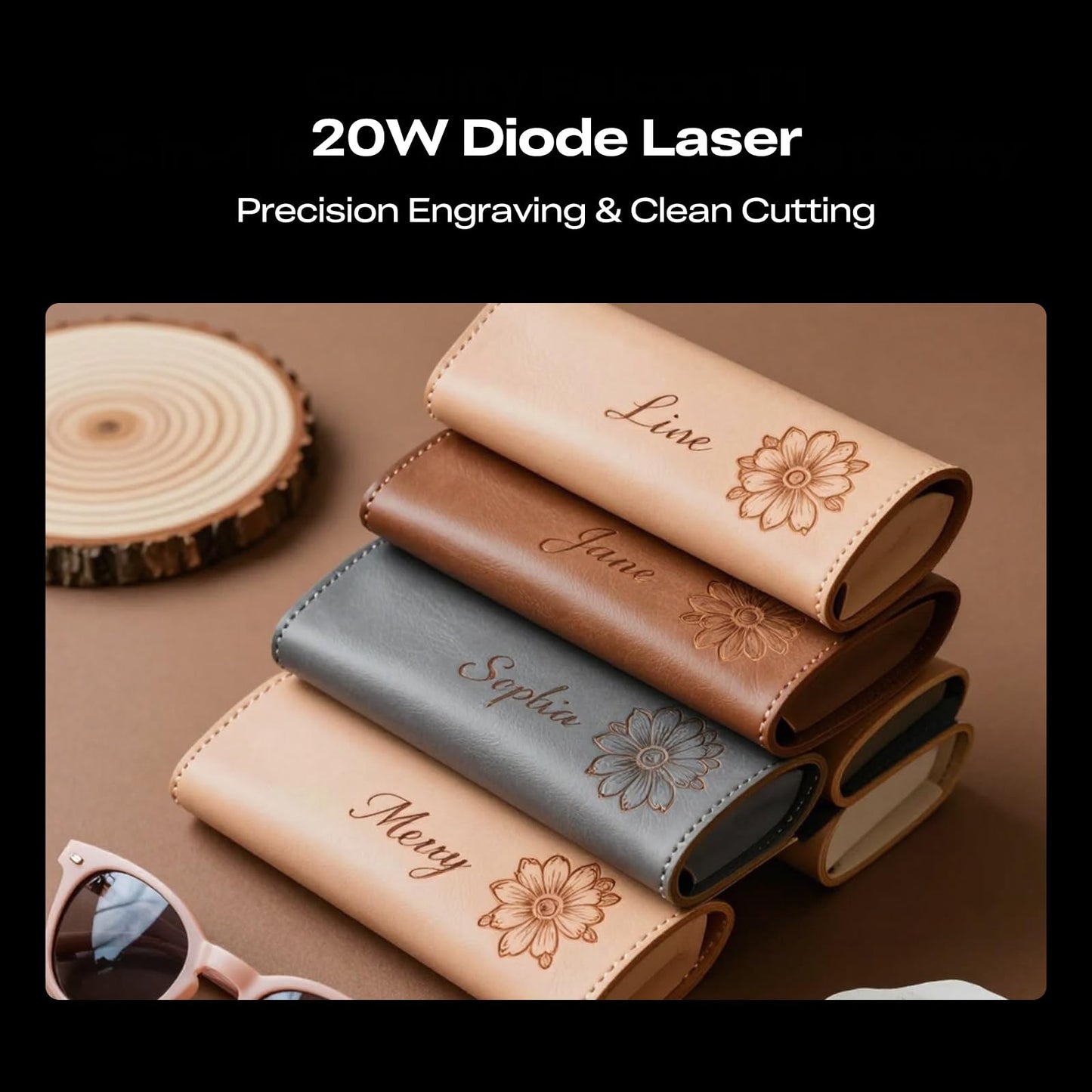 Creality T1 Diode 20W Laser Engraver Machine, Modular Galvo System with Fiber/UV/MOPA Support, 10,000mm/s Ultra-Fast Engraving, 15s Quick-Swap Design, AI Smart Batch Engraving for Wood Leather Acrylic