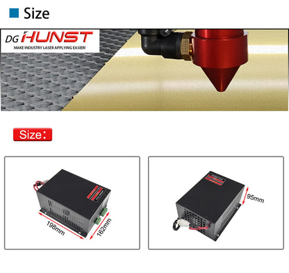 60W CO2 Laser Power Supply for 60w 70w Laser Tube Laser Engraver Cutter Power Supply MYJG-60