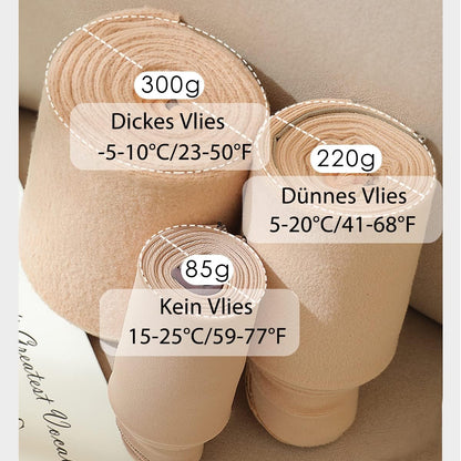 CM C&M WODRO Women's Fleece Lined Tights Fake Translucent Thermal Leggings Winter Sheer Warm Tights Footless Tights