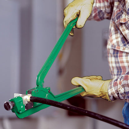 Greenlee Dieless Crimper,8 to 4/0 AWG,22-3/8" L