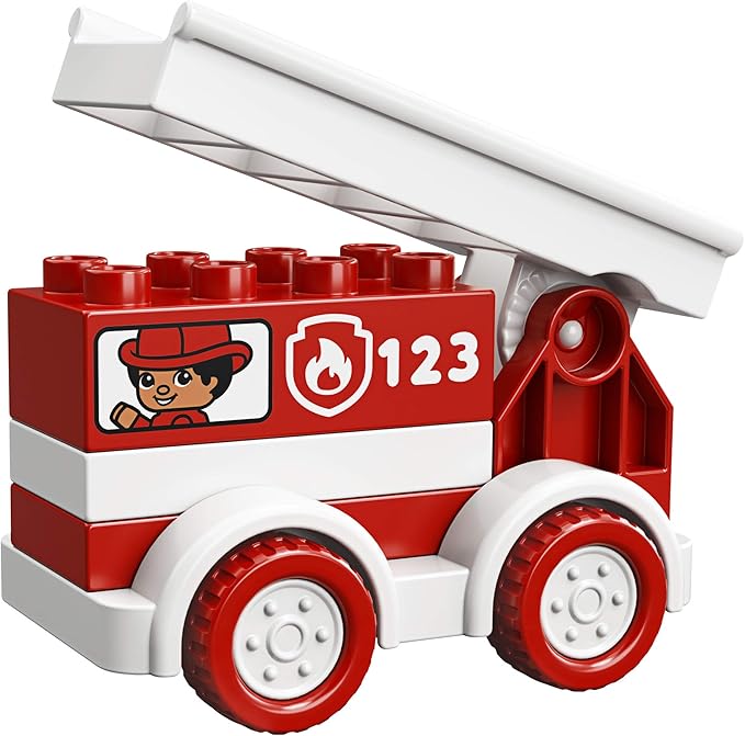 LEGO DUPLO My First Fire Truck 10917 Educational Fire Truck Toy Great Birthday Gift for Toddlers Ages 18 Months and up (6 Pieces)