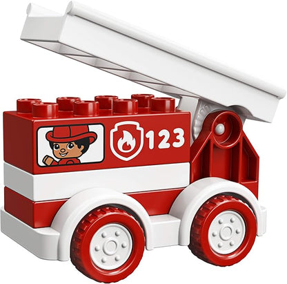 LEGO DUPLO My First Fire Truck 10917 Educational Fire Truck Toy Great Birthday Gift for Toddlers Ages 18 Months and up (6 Pieces)