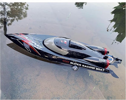 Remote Control Speed RC Brushless Boat WL916 2.4G 55km/h Under Motor RC Submarine with LED ights for Hobbies Adults Teen Favor
