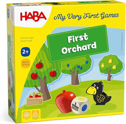 HABA My Very First Games - First Orchard Toddler Game - My First Orchard Game Cooperative Toddler Board Games for 2 Year Olds - Made in Germany