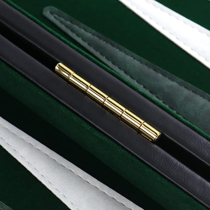 Travel Medium 15 Inch Backgammon Black Sets Classic Board Game with Premium Leather Case Portable Travels Strategy Backgammon Game Set for Adults Kids (Black Medium)