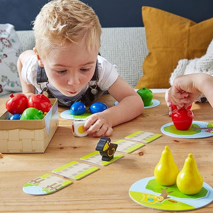 HABA My Very First Games - First Orchard Toddler Game - My First Orchard Game Cooperative Toddler Board Games for 2 Year Olds - Made in Germany
