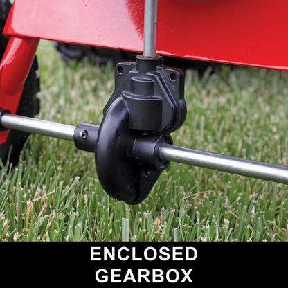 CRAFTSMAN Universal Tow Behind Broadcast Spreader for Seed, Fertilizer, and Ice Melt, 85 lb Capacity with Direct Rod Flow Control