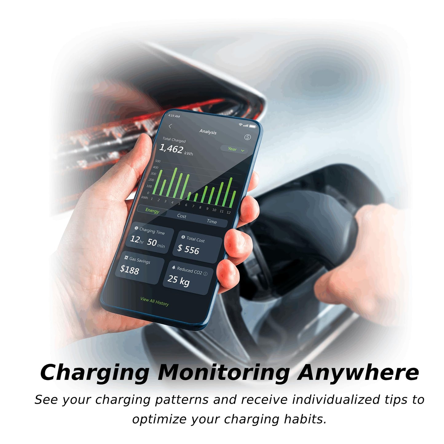 MSI EV Life NACS Hardwired, Level 2 Charger, 240V, 60A, 14.4 kW, IP55 Rated-Water and dust Resistant, IK08 Impact Resistant, UL2594 Certified, Energy Star, 5 Years Warranty