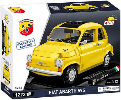 COBI Fiat Abarth 595 Vehicle - Executive Edition Building Set 1223 Pieces