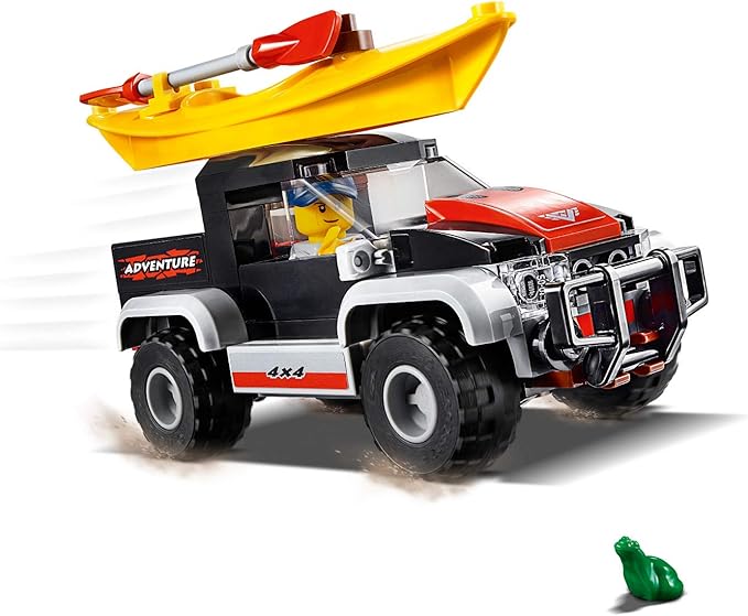 LEGO City Great Vehicles Kayak Adventure 60240 Building Kit (84 Pieces)