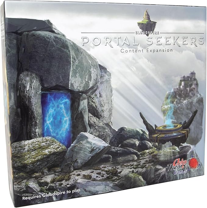 Chip Theory Games Cloudspire: Portal Seekers Strategy Board Game Add-On Campaign RPG Game Accessory 2-4 Players Adults Teens Ages 14+