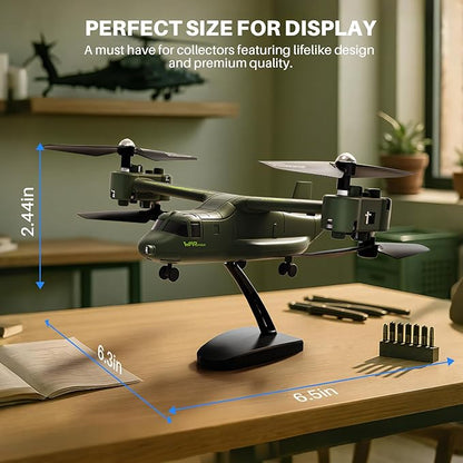 SYMA X550 RC Plane 4 CH Remote Control Airplane with High/Low Speed One-Key Takeoff/Landing Stunt Flight Modes Army Model Plane Gift for Kids Beginners &amp Adults