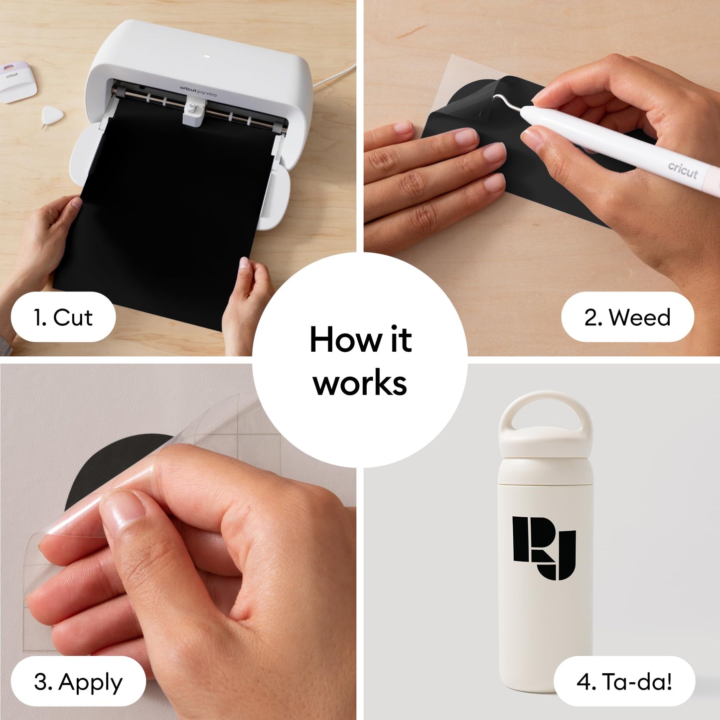 Cricut Joy Xtra Smart Cutting Machine | Vinyl Starter Kit