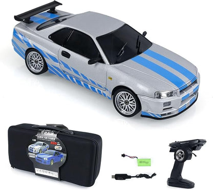 US in Stock 1/18 4X2 LDRC RC Racing Car RWD Remote Control Drift Vehicles Gyroscope LD1899 Light System Motor Servo ESC Hobby Grade Model for Birthday Gift