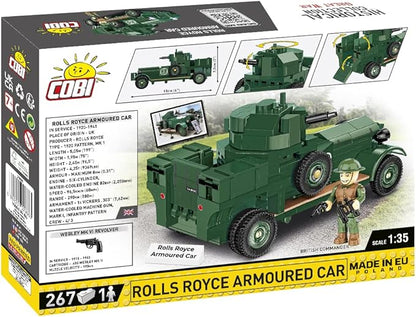 267 Pcs Hc Great War /2988/ Rolls Royce Armoured Car Scale1:35