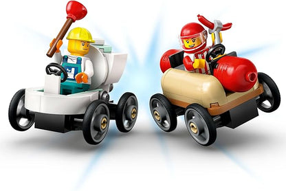 LEGO 60460 City Race Car Jump Course Toy Toy Birthday Gift Blocks Educational Boys Girls Children 6 Years 7 Years 8 9 Years Old Vehicle Car Mini Car