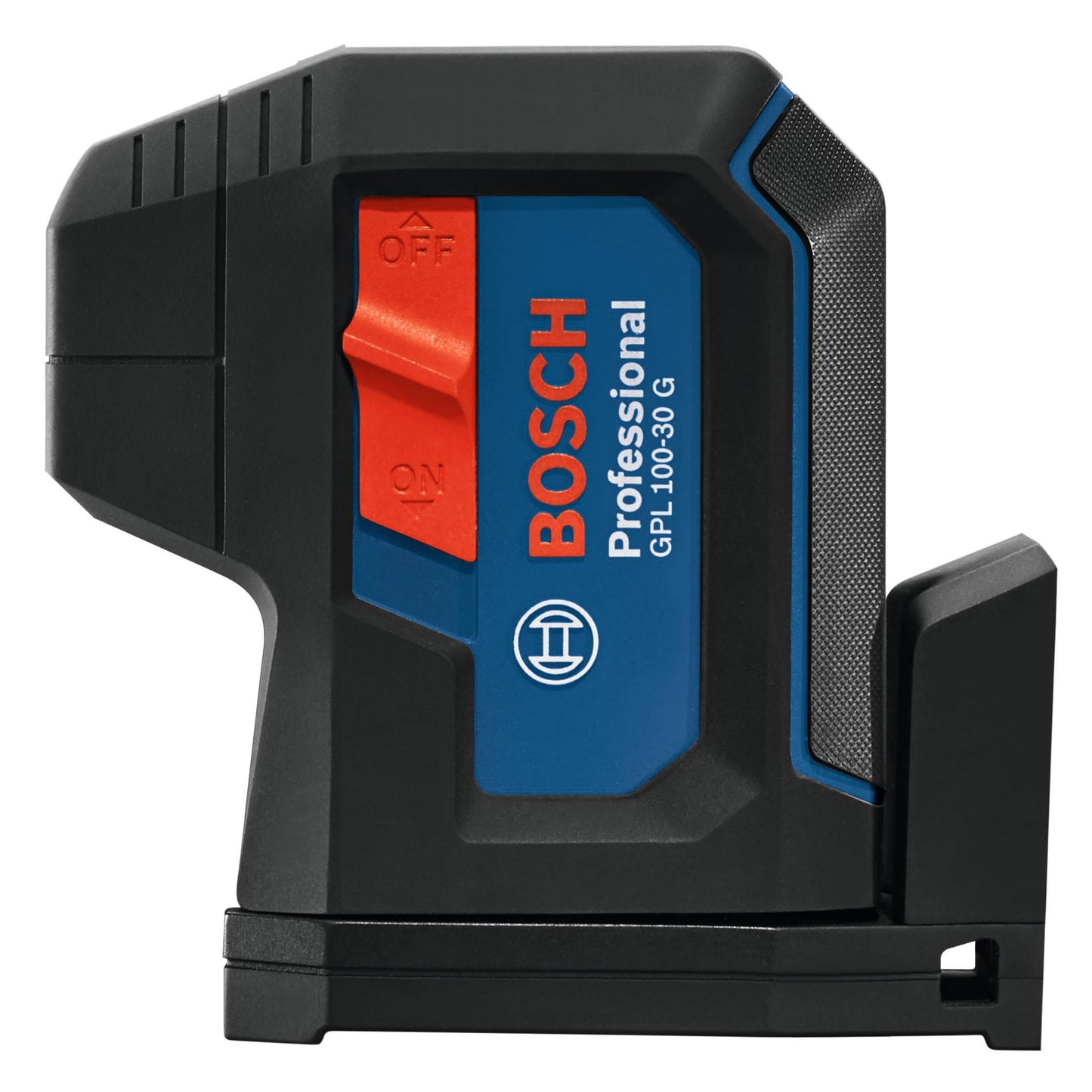BOSCH GPL100-30G Green-Beam Self-Leveling Alignment Laser, Includes 2 AA Batteries, Built-In Multipurpose Mount, & Hard Carrying Case