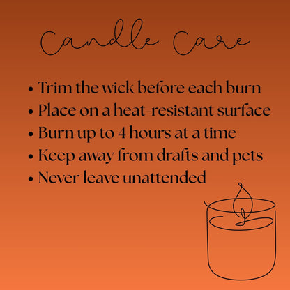 Velvet Apple Ember, Soy Wax Scented Candle, 11.5oz, 3 Wicks (Sweet Cinnamon Pretzel)