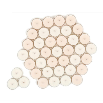 Ubab Handcrafted Scented Tealight Candle I Eco-Friendly Premium Soy Wax I Lavender Bliss I Set of 20 (38 cm X 15 cm)Tealights I 12 gm each I Upto 4.5 HRS Burn Time each I Premium Aromatherapy Candles
