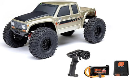 Axial RC Truck SCX10III Coyote: 1/10 4WD RTR with Battery and Charger Brushed Rock Crawler Gold AXI-3071