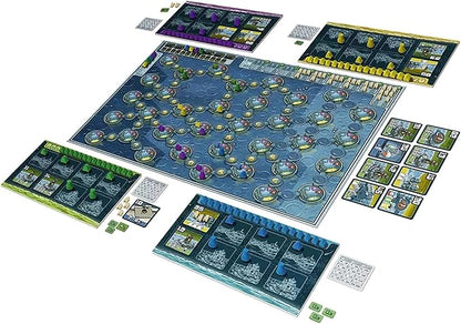 Rio Grande Games Power Grid Board Game Space Colonization Economic Strategy 2-6 Players 45-90 Minutes Ages 14+