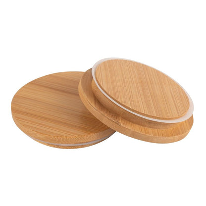 Weck Canning Jars 743-25.3 fl. oz Weck Mold Jars - Eco-Friendly Canning Jar - Storage for Food, Yogurt with Air Tight Seal and Lid - 3/4 Liter Tall Jars Set - Set of (2 Jars with Wooden Lids)