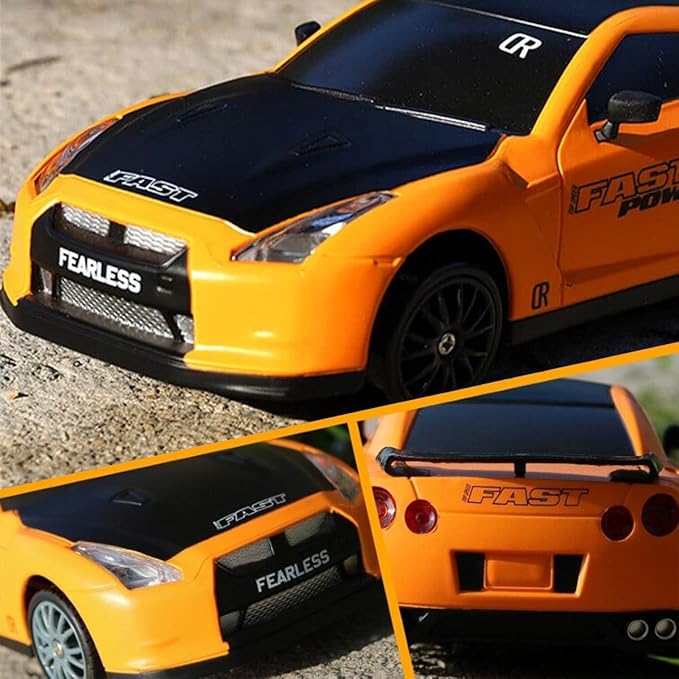 Liberty Imports RC Drift Car 1/24 2.4GHz 4WD Remote Control Sport Racing On-Road Vehicle with LED Light Batteries and Drift Tires (Style 6)