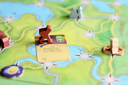Treos Board Game - an Adventurous Quest for Gold! Strategy Game Family Game for Kids &amp Adults Ages 10+ 2-4 Players 40-80 Minute Playtime Made by Lookout Games