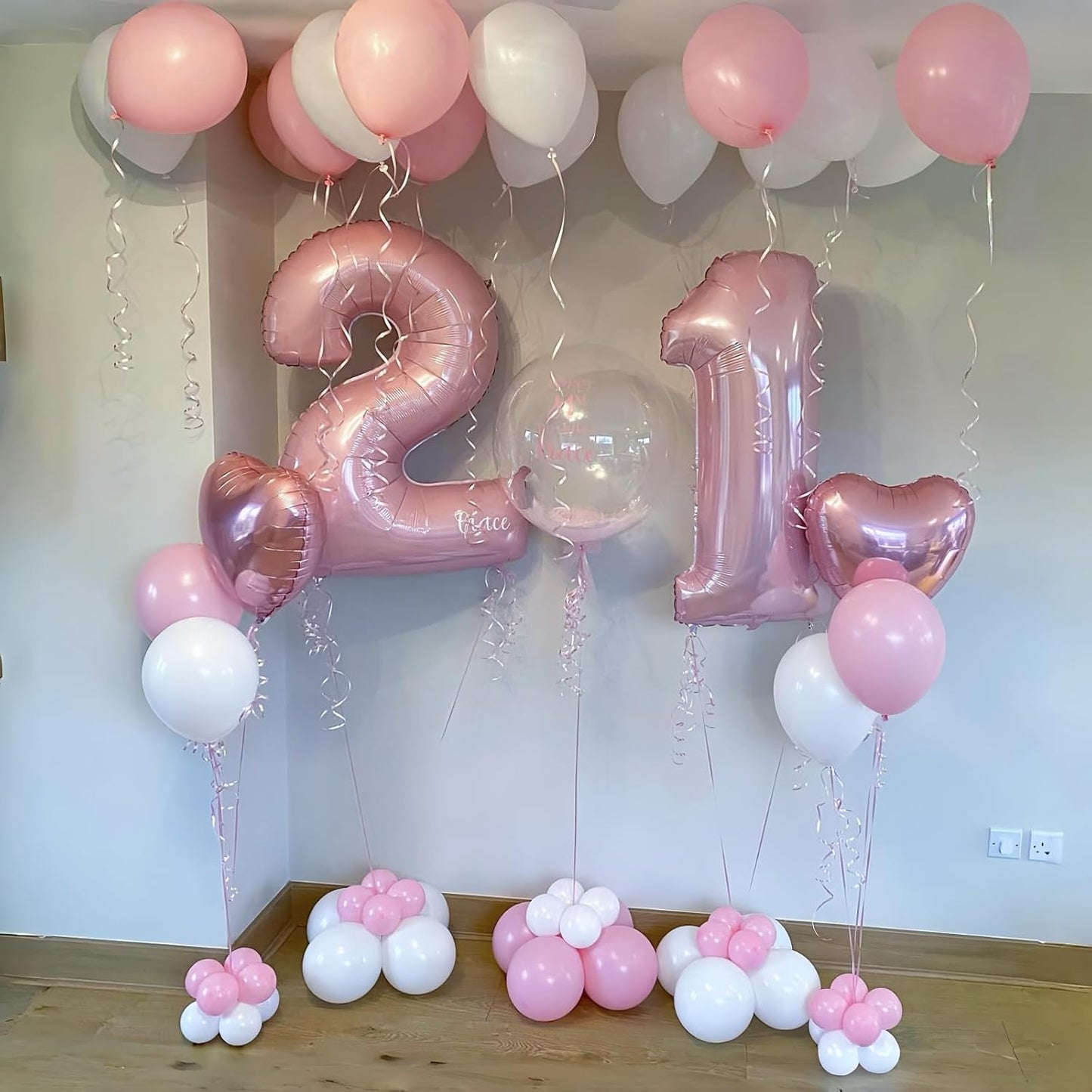 Pastel Pink 40" Foil Number Balloon 0 by [Brand Name] - Large Helium Balloon for Birthday & Graduation Celebrations
