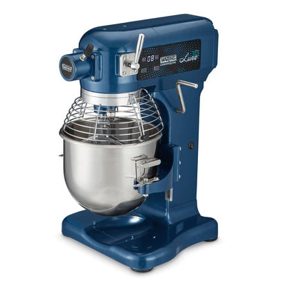 Waring Commercial Luna Planetary Stand Mixer, 10-Quart Capacity, 3/4 Horsepower Motor with Digital Timer, for Professional Bakeries & Commercial Kitchens, WSM10LT