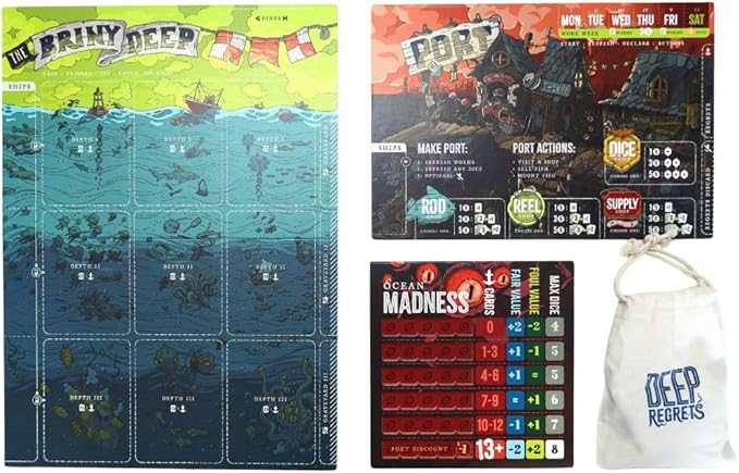 Deep Regrets: an Unfortunate Fishing Game