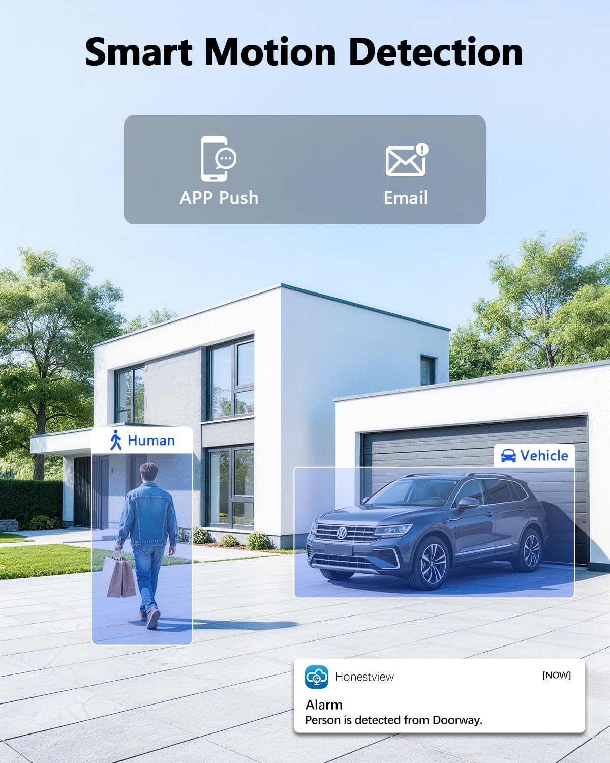 【90ft Super Night Vision】 3K Outdoor Wired Security Camera System, Home Video Surveillance Systems, CCTV Surveillance DVR Kits