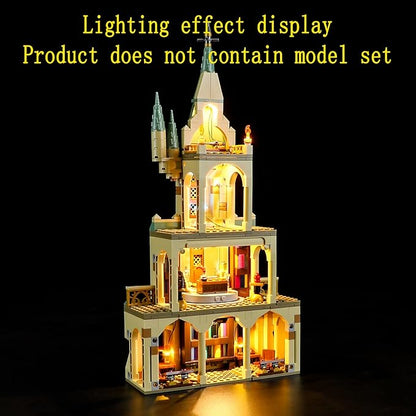 LED Light Kit Compatible with Lego Hogwarts:Dumbledore's Office - Lighting Set for 76402 Building Model (Model Set Not Included)