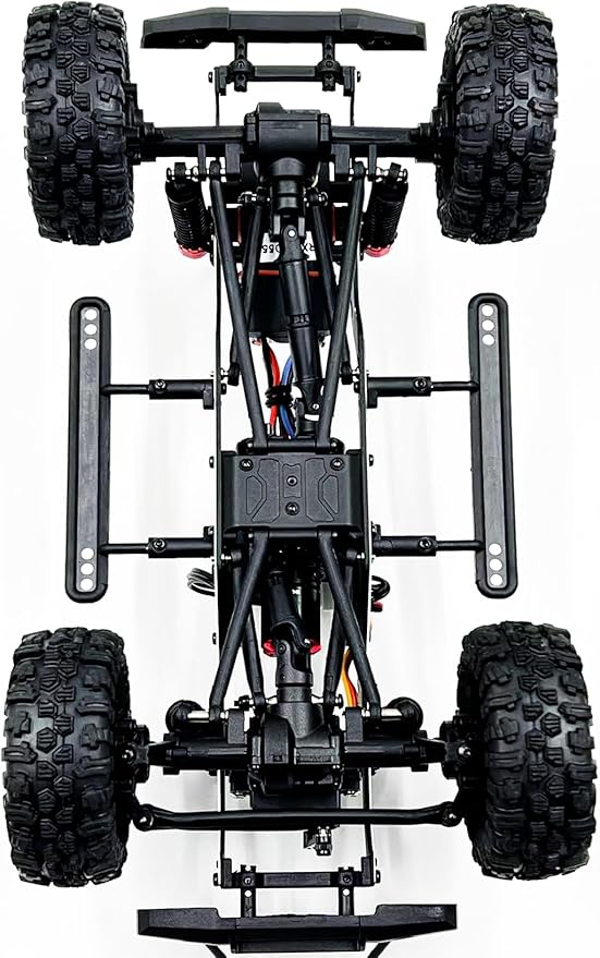 HOBBYPLUS CR-18P V3 Brushless Rushmore in -Hunter - Matte Sand - 1/18 Scale RC Truck Crawler with Off-Road RC Trucks Features Portal Axles &amp Metal Gears - RTR 2S/3S LiPo Compatible (1810419-V3)