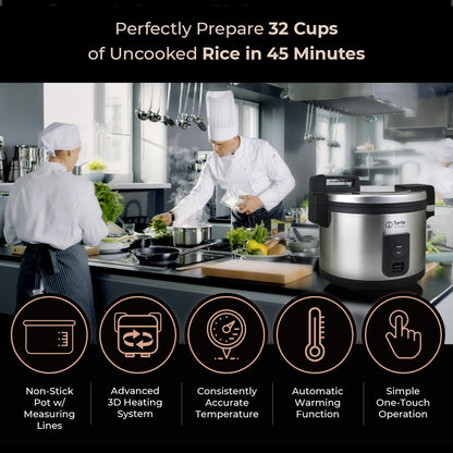 Dual-unit commercial rice cooker bundle