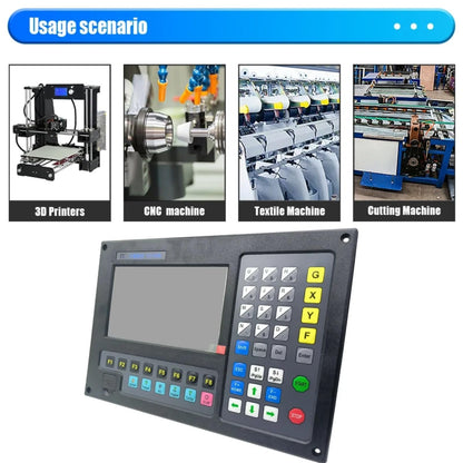 Dual Axis CNC Motion Controller System F2100B 7" HD LCD Display for Plasma Cutting Machine Precision Control Unit with Stable Linkage Technology