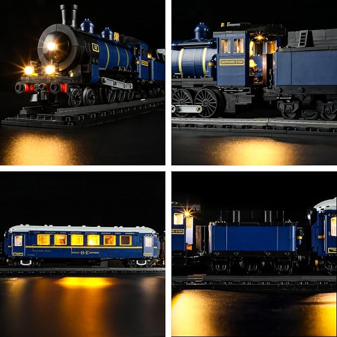 LIGHTAILING Light for Lego- 21344 The Orient Express Train - Led Lighting Kit Compatible with Lego Building Blocks Model - NOT Included The Model Set