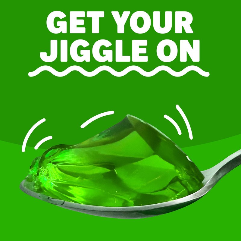 Jell-O Lime Gelatin Dessert Mix, Family Size, 6 oz Box