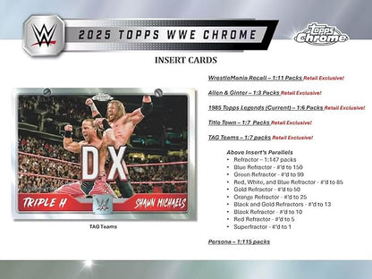 Chrome WWE Mega Box by Topps