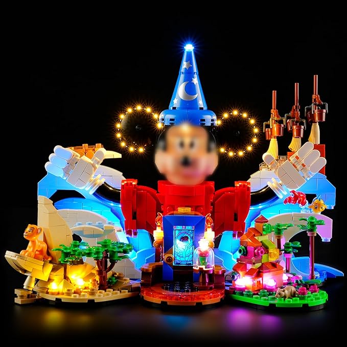 LIGHTAILING Light for Lego-21352 Magic of Disney - Led Lighting Kit Compatible with Lego Building Blocks Model - NOT Included The Model Set