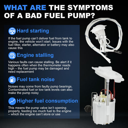E7192M E7264A NTLTPYY Electric Fuel pump compatible with Chrysler 300 2005-2015 for Dodge Challenger 2008-2015 for Dodge Charger 2006-2015 for Dodge Magnum 2005-2008, fuel pump module assembly
