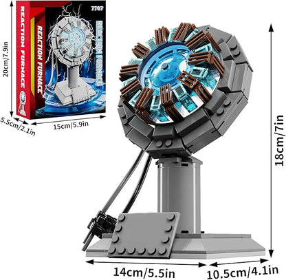 Arc Reactor Building Block Set A Model Toy Proof That Tony Has A HeartA Gift for Adults and Children