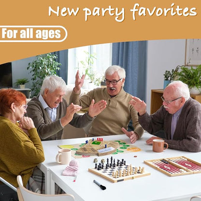 Baseball Board Game Oak Made Leisure Game for Sport Battle Table Game for Family Party Holiday