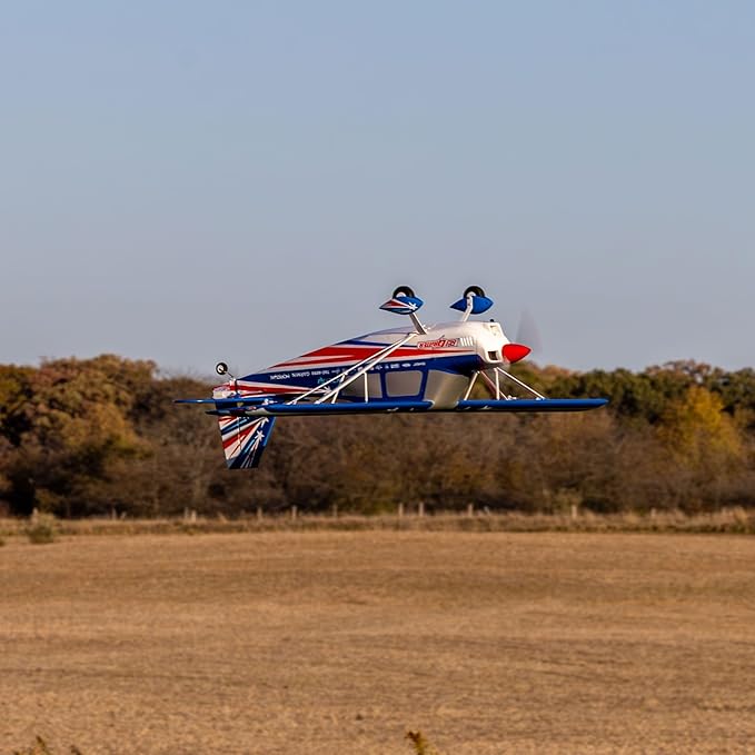 E-flite RC Airplane Decathlon RJG 1.2m BNF Basic Transmitter Battery and Charger Not Included EFL09250