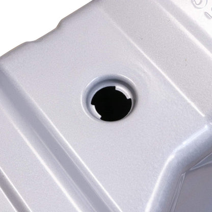 TRQ Center Fuel Tank 19 gal Diesel Compatible with 99-03 Ford F-450 F-550 7.3L 99-03 F-350 Cab Chassis 7.3L 03-04 F-450 F-550 6.0L 03-04 F-350 Cab Chassis 6.0L