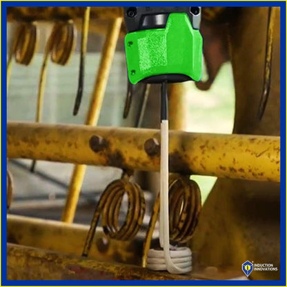 Induction Innovations - Mini-Ductor Venom HP (MDV-787) - Handheld Induction Heater with 3 Basic Coils, Rugged Carrier Case & Operations Manual to Safely Remove Nuts, Bolts, Bearings, & More