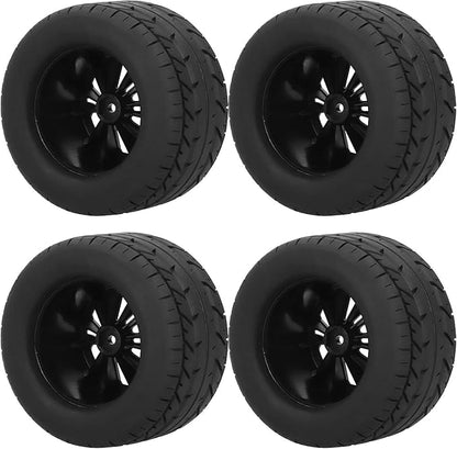 HEITIGN Duratrax Rc Tires 24x24x7 4pcs 115mm Wheel Tires - Fit for 1/10 Rc Car Model