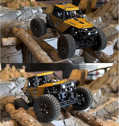 TOUCAN RC HOBBY US in Stock UDI RC UCX2405PRO 1/24 4x4 RC Rock Crawler Model Brushless Motor ESC Radio Controlled Off-Road Vehicles RTR Car attery for Ages 14+