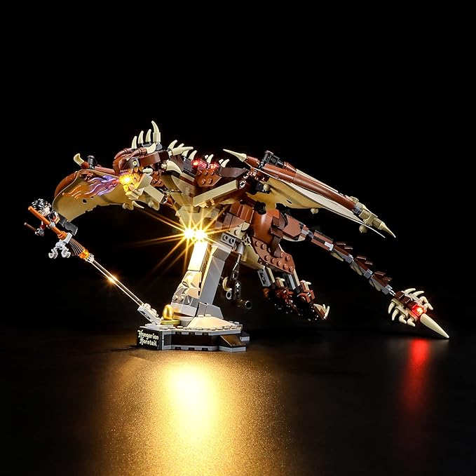 LIGHTAILING Light for Lego 76406 Hungarian Horntail Dragon - Led Lighting Kit Compatible with Lego Building Blocks Model - NOT Included The Model Set