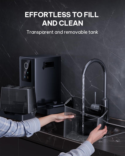 Silonn Nugget Ice Maker Countertop with APP & Voice Control, Self Cleaning Ice Machine with 3L Large Water Tank, 40 lbs/24H Soft Chewable Ice, Portable Pebble Ice Maker for Home, Kitchen and Party